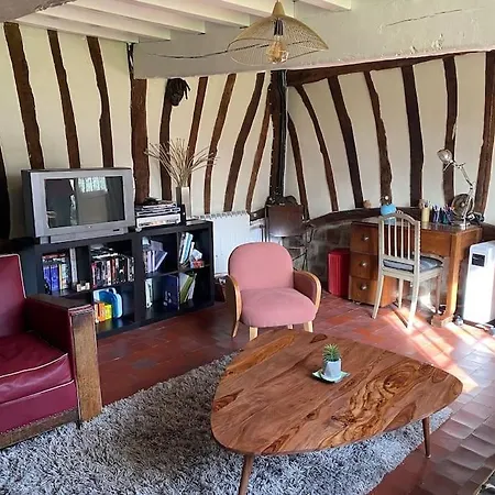 Сasa de vacaciones Belle Longère Normande, Cheminée Et Jardin Arboré *