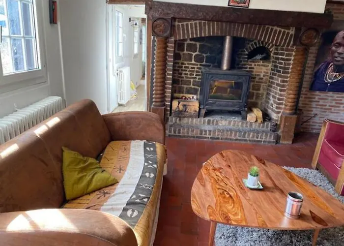 Belle Longere Normande, Cheminee Et Jardin Arbore Σπίτι διακοπών *